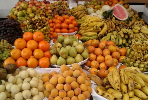 Marché aux fruits Pérou