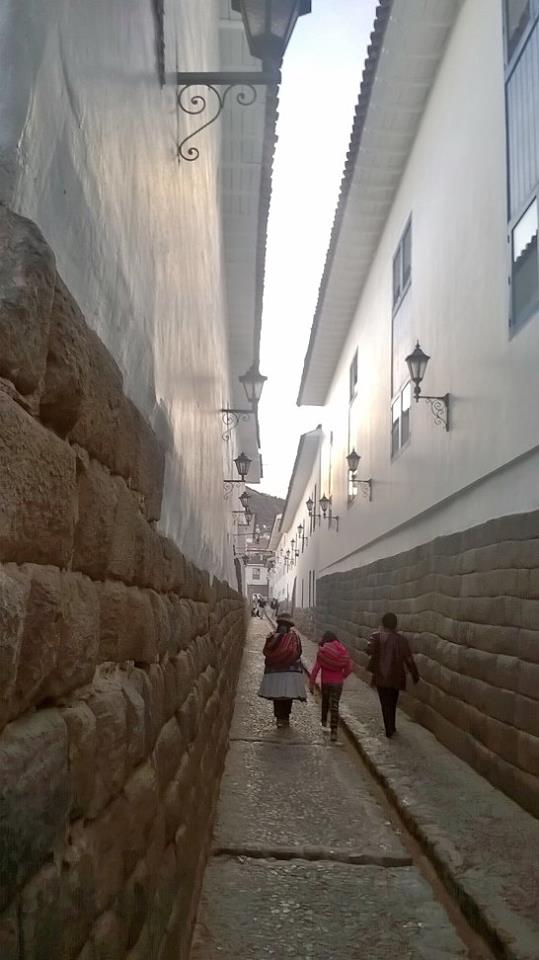 Petite rue Cuzco Pérou